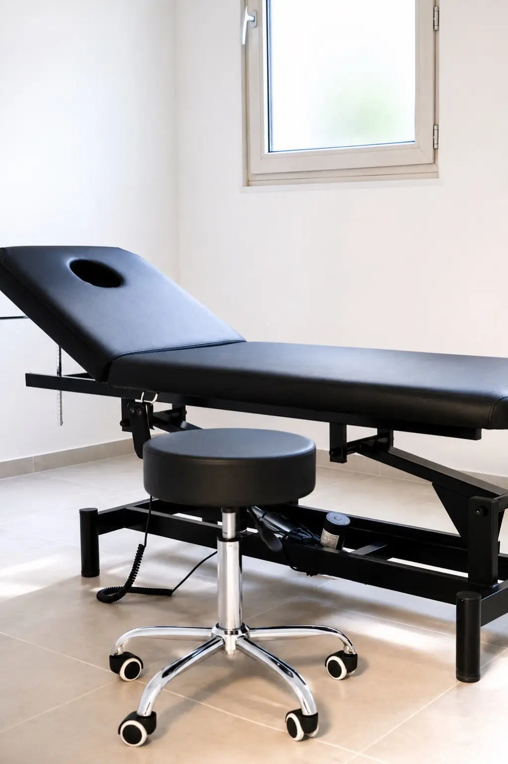 Salle de soins individuelle du cabinet Medic Place